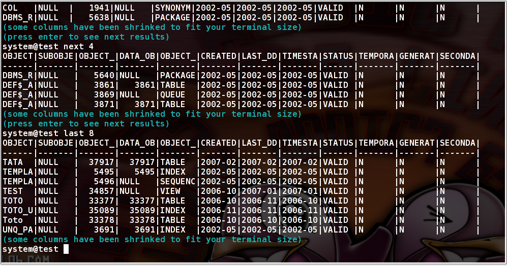 simple SQL statement